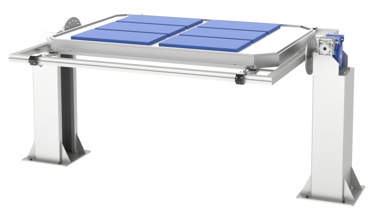 Guheng Energy Floor-Standing Flip-Up Stand