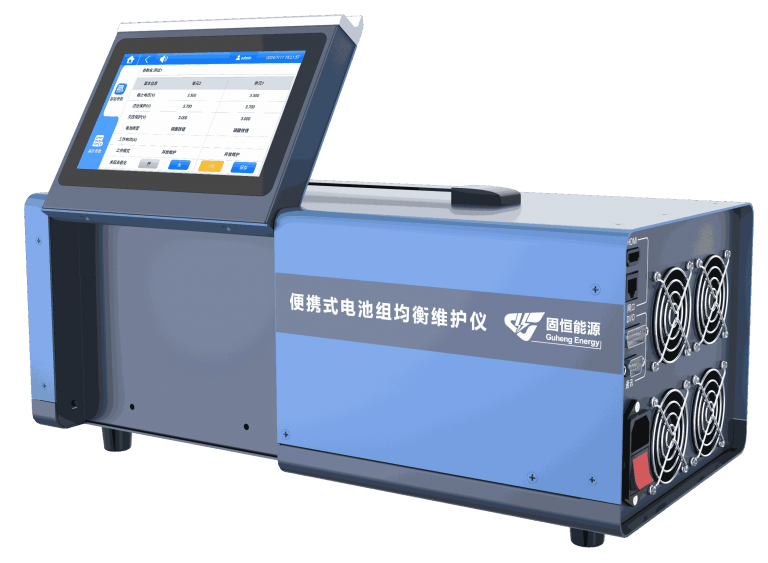 Portable intelligent equalization detection significantly extends the lifespan of energy storage battery packs