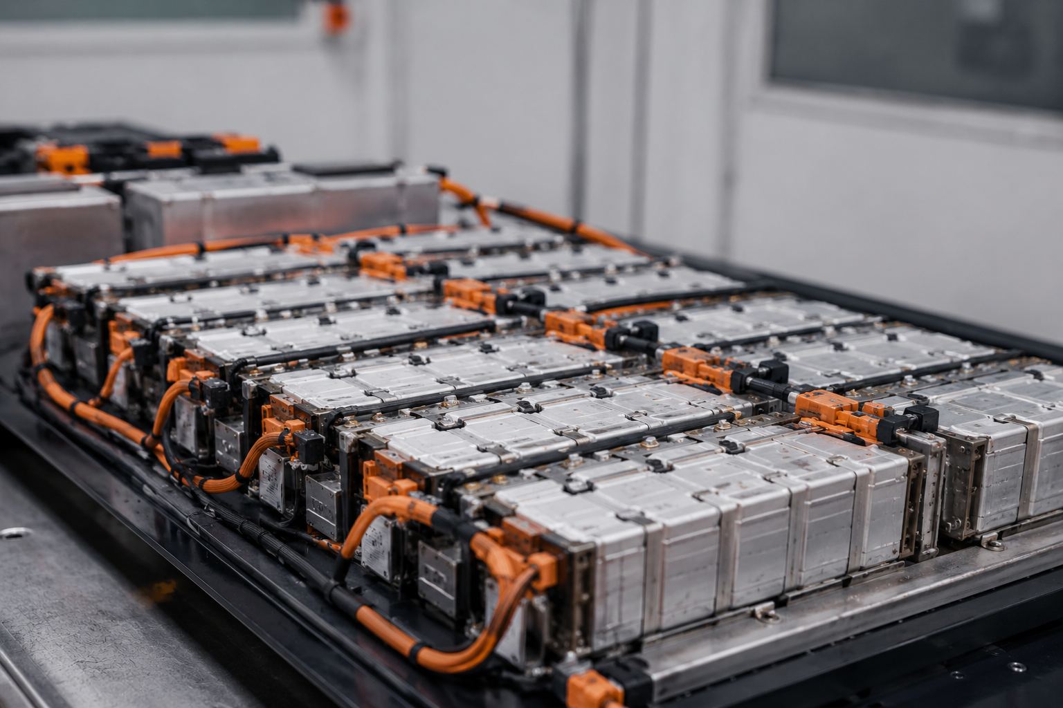 Lithium-ion battery packs are typically composed of multiple individual battery cells connected in series.