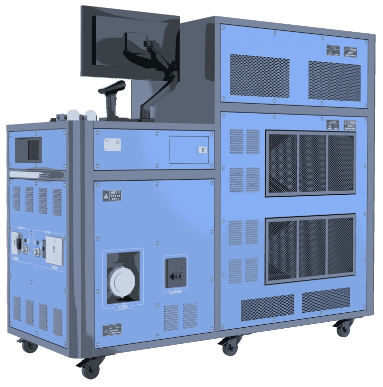 BST-DW260 battery pack maintenance tester with ports and cooling vents