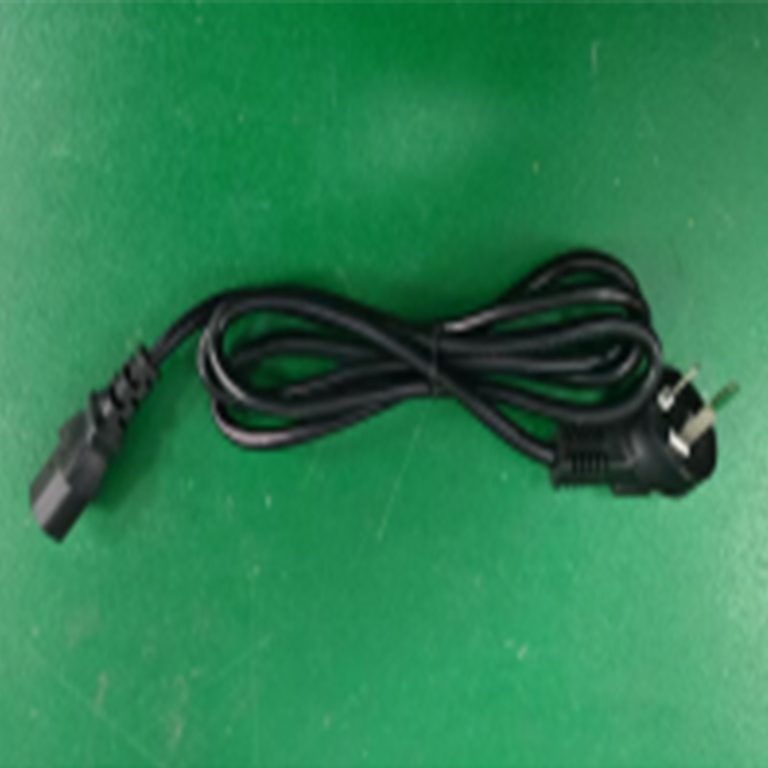 Pin-shaped power cord