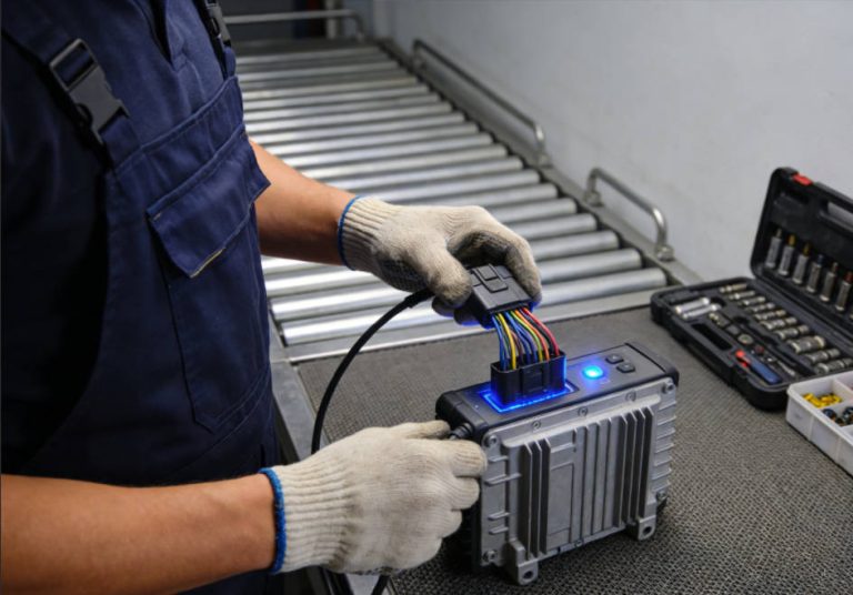 Repairing the electronic control system of a new energy vehicle