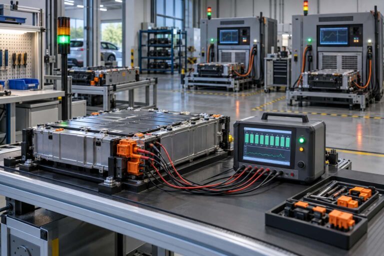 How a Battery Voltage Acquisition Instrument Finds Module Wiring and Consistency Risks